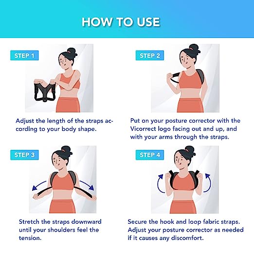 Back Shoulder Posture Corrector Belt