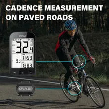 CYCPLUS M1 GPS Bike Computer 2.9 Inch LCD Display Waterproof Bicycle Tracker Speedometer and Odometer with Bike Computer Holder Z2