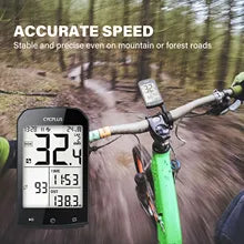 CYCPLUS M1 GPS Bike Computer 2.9 Inch LCD Display Waterproof Bicycle Tracker Speedometer and Odometer with Bike Computer Holder Z2