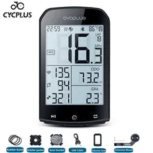 CYCPLUS M1 GPS Bike Computer 2.9 Inch LCD Display Waterproof Bicycle Tracker Speedometer and Odometer with Bike Computer Holder Z2